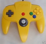 Official Nintendo 64 Yellow Controller (N64)