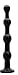 Tantus Advanced Beads, Black