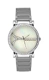 BCBG Connoisseur Soleil Small White Mother-of-Pearl Dial Woman's Watch #BCBG8213