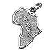Africa Charm - Sterling Silver
