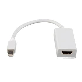 Mini DisplayPort to HDMI TV Monitor Adapter for Macbook
