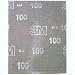 3M 10458 120 Grit Silicon Carbide Drywall Screen Cloths.9" x 11" Sheet Size 25 Sheets per Pack