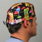 Men's 'Urban' Designer Scrub Hat-Tiki Drinks
