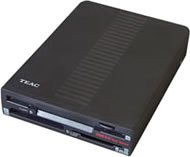 ティアック USB接続2xFDD+6in1カードリーダー/ブラック [FD-05PCR-001B]