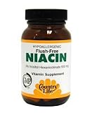 Flush Free Niacin 500 mg by Country Life 90 Capsules