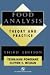 Book Food Analysis: Theory and Practice