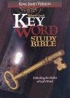 KJV Key Word Study Bibles: Genuine Black Lthr