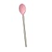 Kitchen & Housewares : Tovolo Pink Solid Silicone Spoon, 14 Inch
