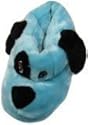 Rex the Blue Dog Slippers with Black Eyes Animal Slippers