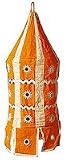 ShalinCraft Lampshades Multicolored Applique Embroidered Fabric Indian-Style (clamp046)