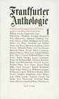 Frankfurter Anthologie: Gedichte und Interpretationen,  Band 1