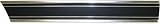 70-72 GMC JIMMY BEDSIDE MOLDING SUV, RH Side Lower Front Black ShortBed (1970 70 1971 71 1972 72) C00581507 3997438