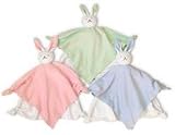 Organic Egyptian Cotton Bunny Blanket Friend - Pink
