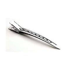 Efalock Cabinett Clip m. L�chern Metall - Beutel � 6 St�ck