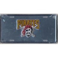 Pittsburgh Pirates Mirrored License Plate