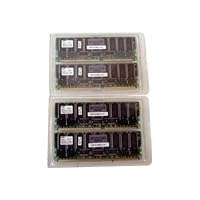 HP - Memory - 1 GB ( 4 x 256 MB ) - DIMM 184-pin - DDR - 200 MHz / PC1600 - registered - ECC