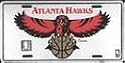 Atlanta Hawks License Plate