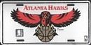 Atlanta Hawks License Plate