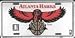 Atlanta Hawks License Plate