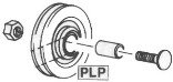 Prime Line Products Screen Door Roller Assembly B 555