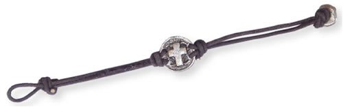 Bracelet - Leather Medal