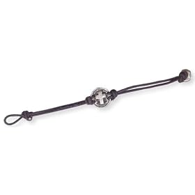Click here to buy Bracelet - Leather Medal by Kerusso.