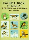 Favourite Birds Stickers: 48 Full-Colour Pressure-Sensitive Designs
