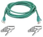 Belkin 7-Feet CAT5e Snagless Patch Cable (Green)