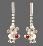 Eigenschaften Janusch / Ohrhaenger Sheepworld 925 Silber Emaille Schaf mit Herz 28064