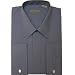 Charcoal French Cuff Dress Shirt