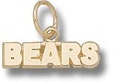 Missouri State Bears Solid 10K Gold ''BEARS'' Pendant