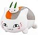 ニャンコ先生と玄単品！サイズ約27cm！夏目友人帳スーパーDXぬいぐるみ～雪うさぎと鯛焼き～