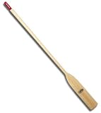 FEATHER BRAND VARNISHED OARS BY CAVINESS WITH RED CAVINESS POWER GRIP SOLD IN PAIRSSize: 6-1/2 Ft