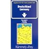 K�mmerly & Frey Karten, Deutschland, Doppelkarte Nord und S�d (International Road Map)