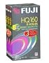 Fuji HQ T-160 Recordable VHS Cassette Tapes (3 pack)