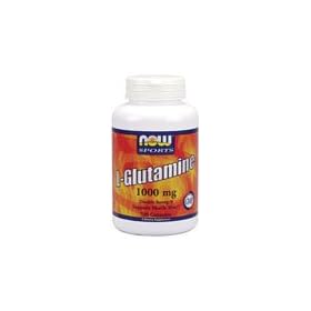 L-Glutamine by NOW Foods - (1000mg - 120 Capsules)