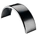 Trailer Fender - 31 1/2in. Long Paintable Galvanized Flat-Top Round