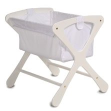 Cariboo Classic Bassinet in White