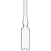 Kimble Kimax Glass Trimmed Stem Score-Break Ampule in Lab-Pack