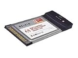 Belkin Wireless G Plus Notebook Card - Network adapter - CardBus - 802.11b, 802.11g, 802.11g+