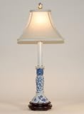 Blue & White Porcelain Candle Table Lamp