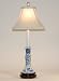 Blue & White Porcelain Candle Table Lamp