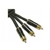 C2G / Cables to Go 29710 SonicWave RCA Type Audio/Video Cable (100 Feet, Charcoal)