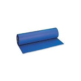 Peacock Flame Retardant Art Rolls, 36""w, 1000`l, Sapphire Blue, 1/Pack