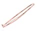 14k Rose Simple Stackable Bangle - 7 Inch