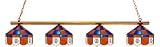 Illinois Fighting Illini 4-Light Executive Game Table Lamp