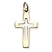 14K Gold Filled Cross and 18-inch Chain