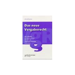 Das neue Vergaberecht