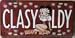 Betty Boop License Plate CLASY LDY