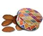 1 and 1/2 lb Whole Natural Almonds Tin - Diamonds